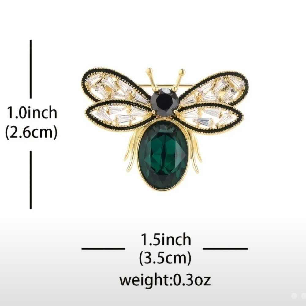 New Vintage Style Insect Brooch - Picture 7 of 10